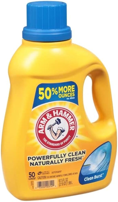 Arm & Hammer Detergent Clean Burst 67.5oz