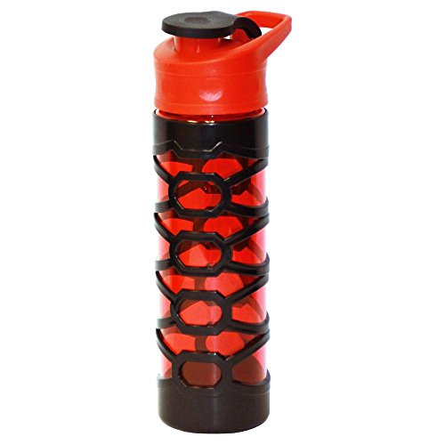 Green Canteen Red/Black Tritan Water Bottle 22oz
