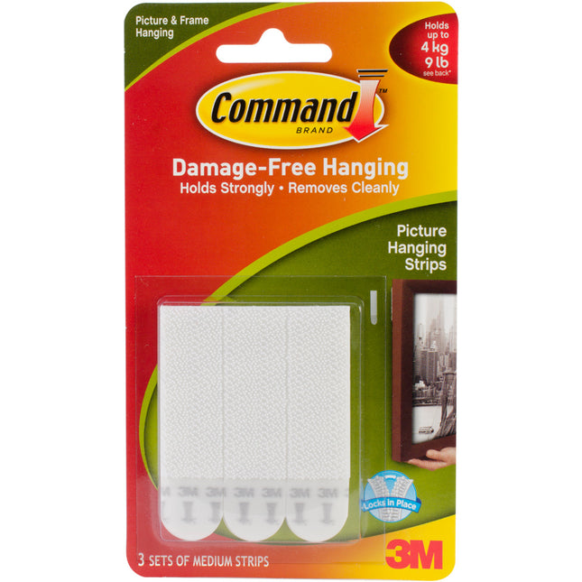 3M Command Hooks Med Fastener