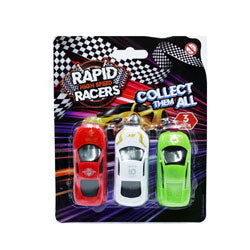 Rapid Racers Sport Cars 3pk