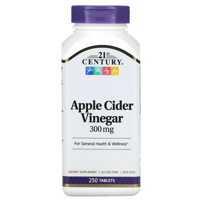 21st Century Apple Cider Vinegar 300mg Tablets 250ct