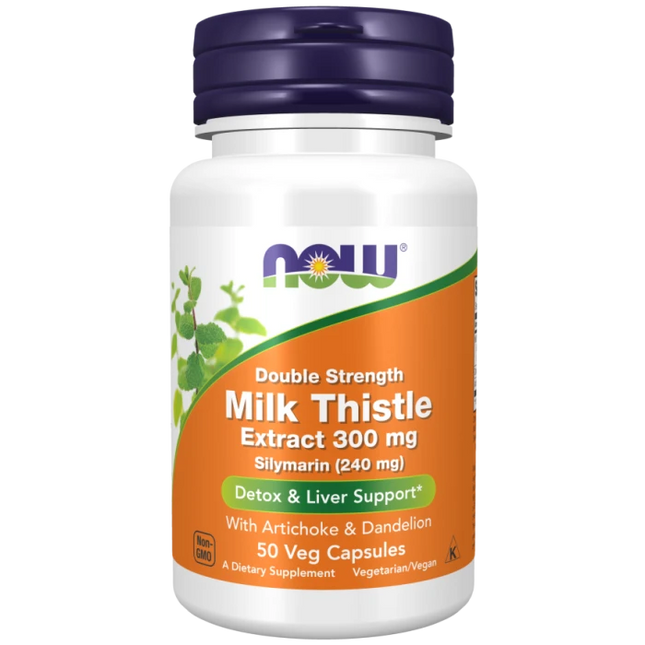 Now Milk Thistle Extract 300mg Veg Caps 50's