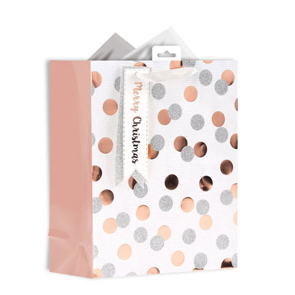 Giftmaker Xmas Gift Bags Large Metallic