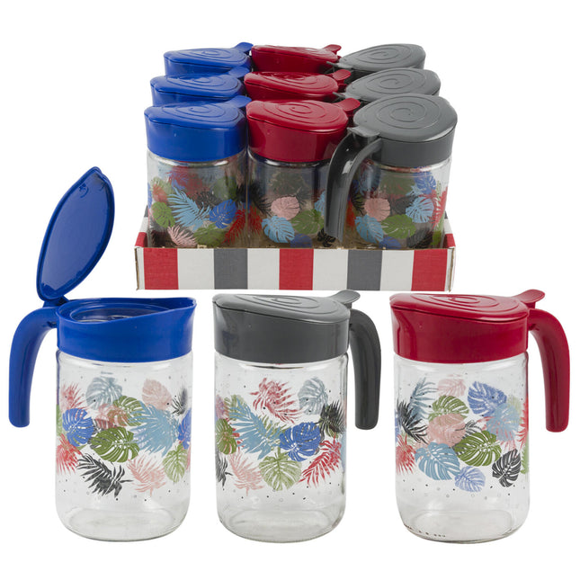 Leaf Glass Pitcher 23.3 oz