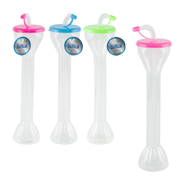 Hydration Crunch Cup W/ Straw 3 Asst 20.3oz