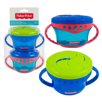 Fisher Price Snack Cups 2pc (Single)