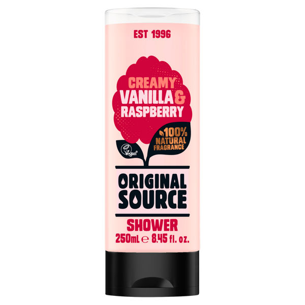 Original Source Shower Gel Vanilla & Raspberry 250ml