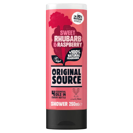 Original Source Shower Gel Rhubarb & Raspberry 250ml