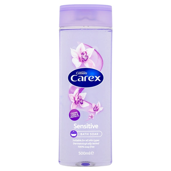Cussons Carex  Sensitive  Bath Soak 500ml