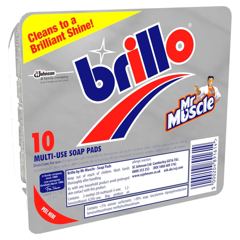 Brillo Soap Pads 10pk