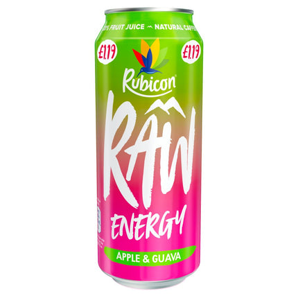 Rubicon Raw Energy Drink 500ml