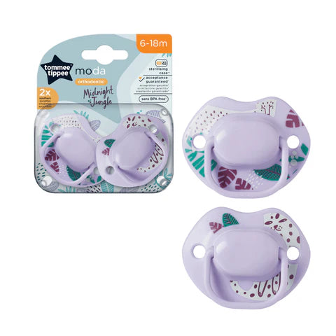 Tommee Tippee Moda Soother 6-18m 2PK