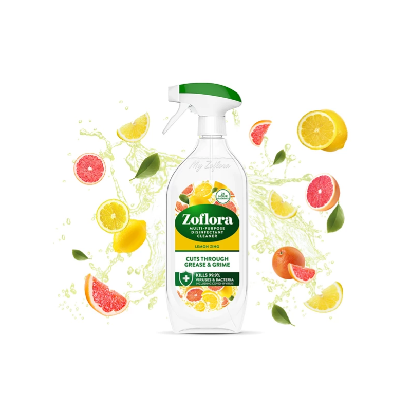 Zoflora Lemon Zing Trigger 800ml