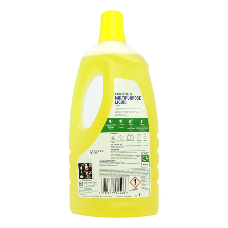 Dettol Antibacterial Multi-Purpose Liquid Cleaner Citrus 1Lt