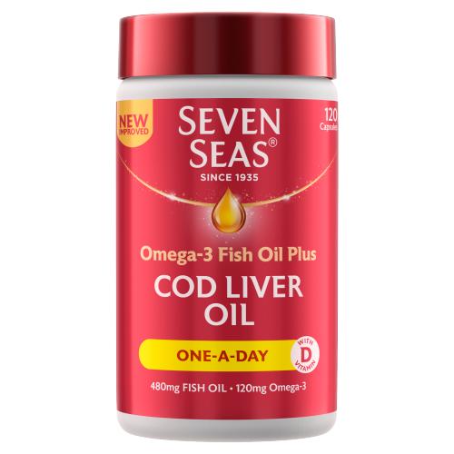 S/Seas Cod Liver Oil Caps One A Day 120Caps