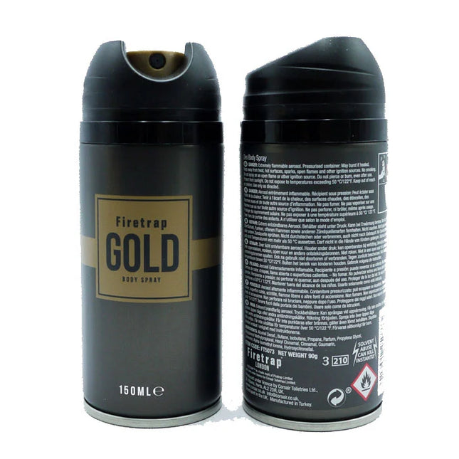 Firetrap Body Spray Gold 150ml