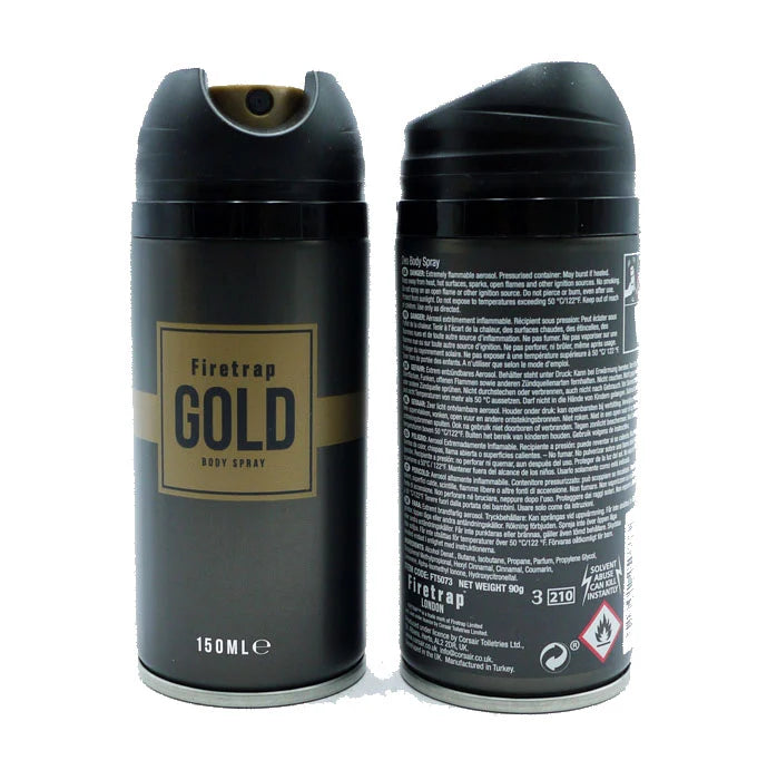 Firetrap Body Spray Gold 150ml