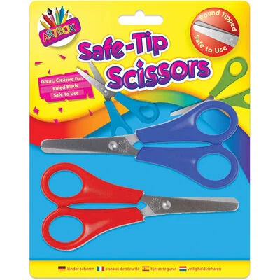 Artbox Safety Scissors 2pk