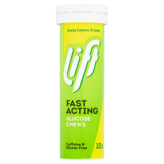 Lift Glucose Chews Lemon & Lime 10's