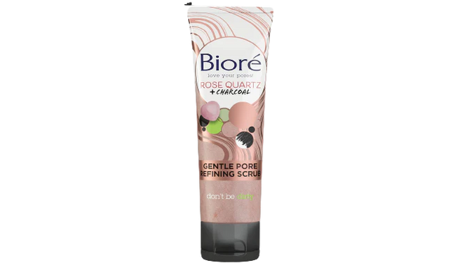 Biore Pore Defining Scrub Rose Charcoal 110ml