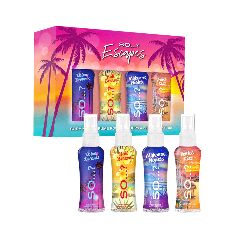 So...? Escapes Mini Mist Set 4pc