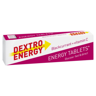 Dextro Energy Tabs Blackcurrant + Vitamin C 47g