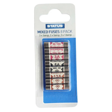 Status Mixed Fuses 8pk