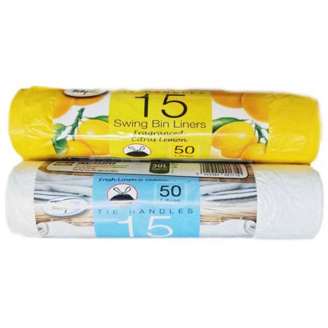 Tidyz Swing Bin Liners 50L 15pk