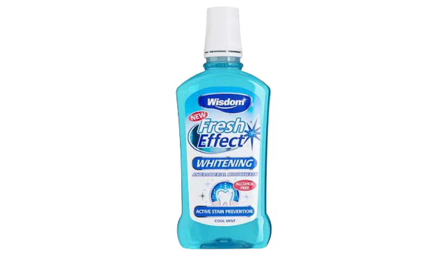 Wisdom Fresh Whitening Mouthwash 500ml