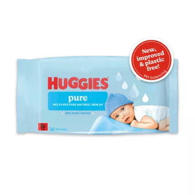 Huggies Pure Wipes 48's
