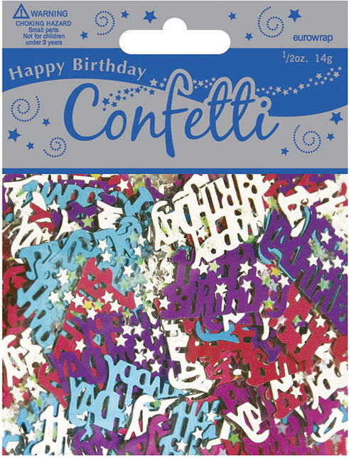 Eurowrap Birthday Confetti 70