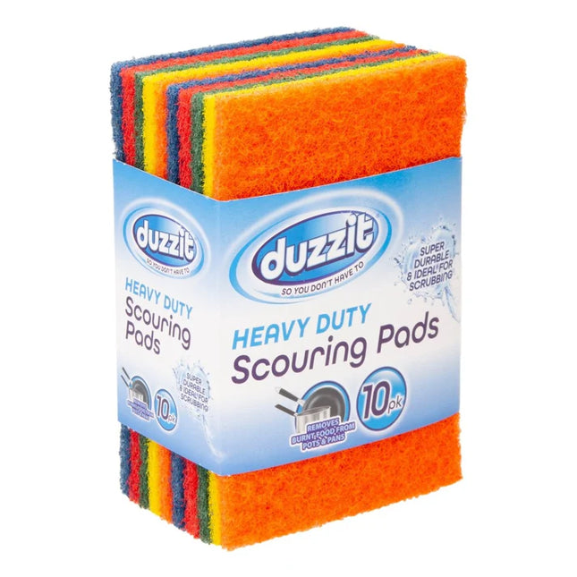 DUZZIT HEAVY DUTY SCORING PADS 10 ASSTD COLOURS