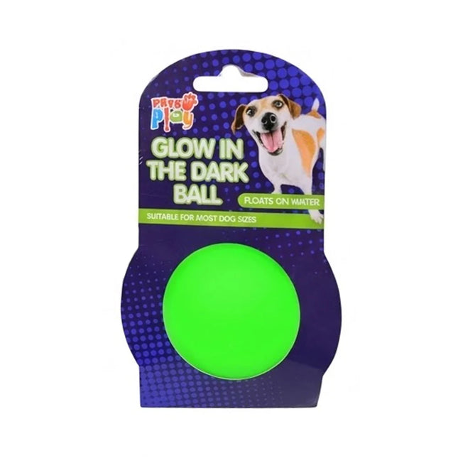 PETS PLAY GLOW IN DARK PET TOY ASSTD