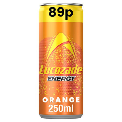 Lucozade Energy Orange Can 250ml