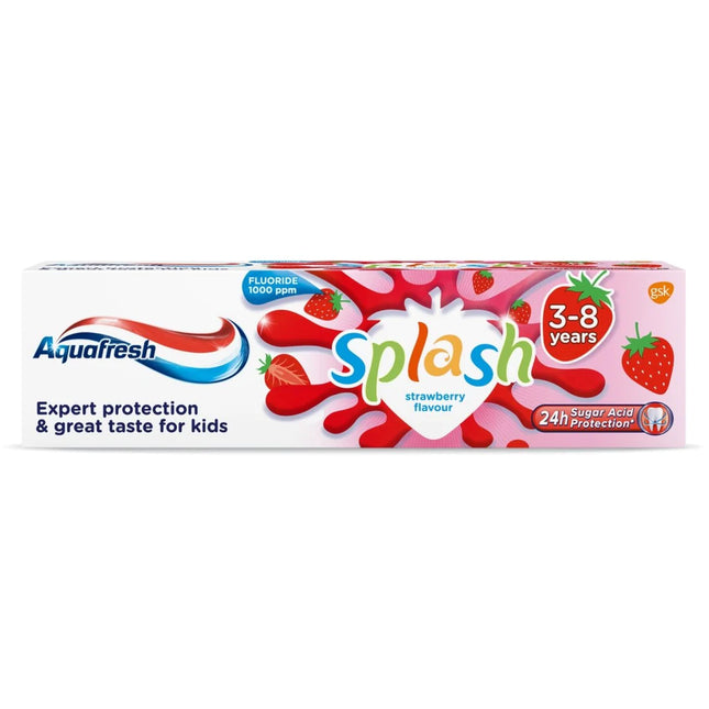 AquaFresh Splash Strawberry & Mint 3-8 Years