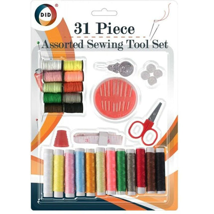 DID Sewing Tool Set Asst 31pc