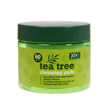 XBC Tea Tree Cleansing Pads 60's