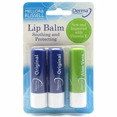 Mellor & Russell Lip Balm 3pk (Single)