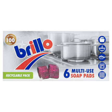 Brillo Soap Pads 6's