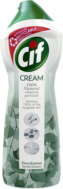 Cif Cream With Eucalyptus 750ml