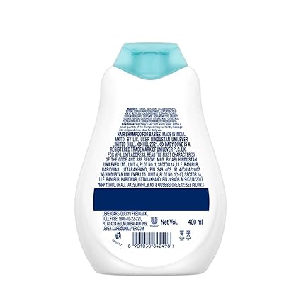 Dove Baby Shampoo Moisture 400ml
