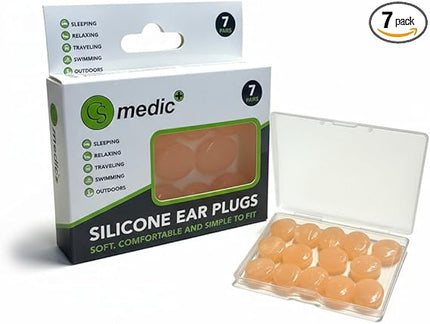 CS Medic Silicone Ear Plugs 7prs