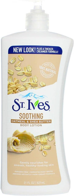 St.Ives Body Lotion Oatmeal & Shea Butter 21oz