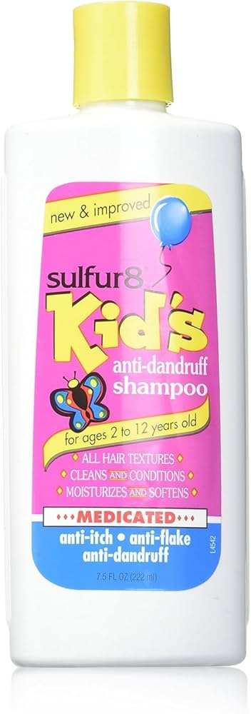 Sulfur8 Medicated Shampoo Anti-Dandruff Kid's 7.5oz