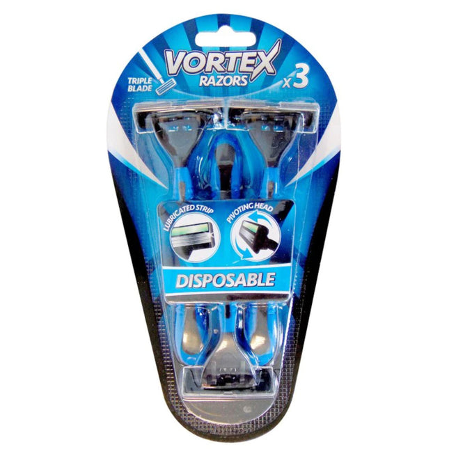 Vortex Razors x 3 Disposable