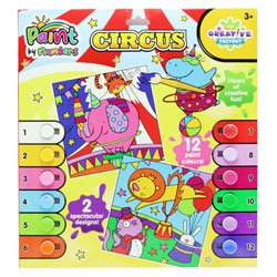 Circus Paint by Numbers
