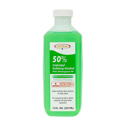 Sofskin Isopropyl Rubbing Alcohol 50% w/Wintergreen 355m;
