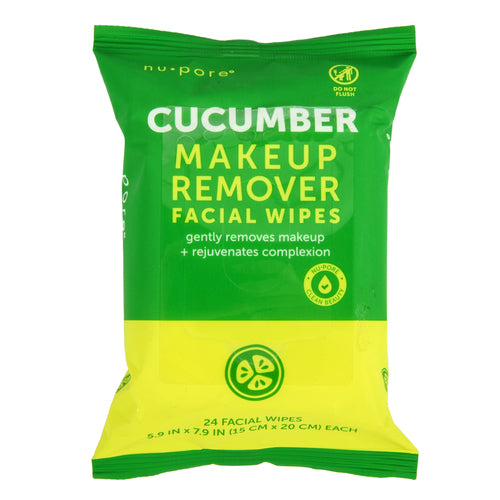 Nu-pore Cucumber Makeup Remover 24's