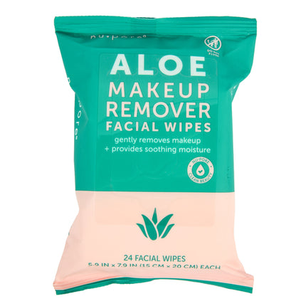 Nu-Pore Make-up Remover Aloe  24 Towelettes