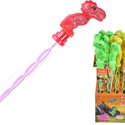 BUBBLE WAND DINOSAUR IN DISPLAY